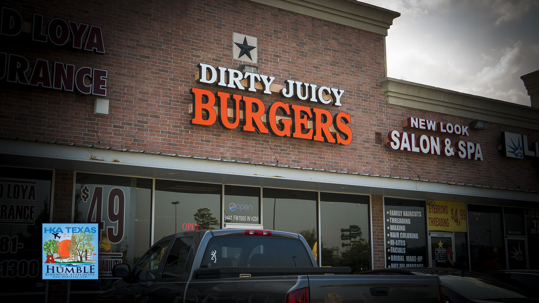 Dirty Juicy Burgers It�s in the name