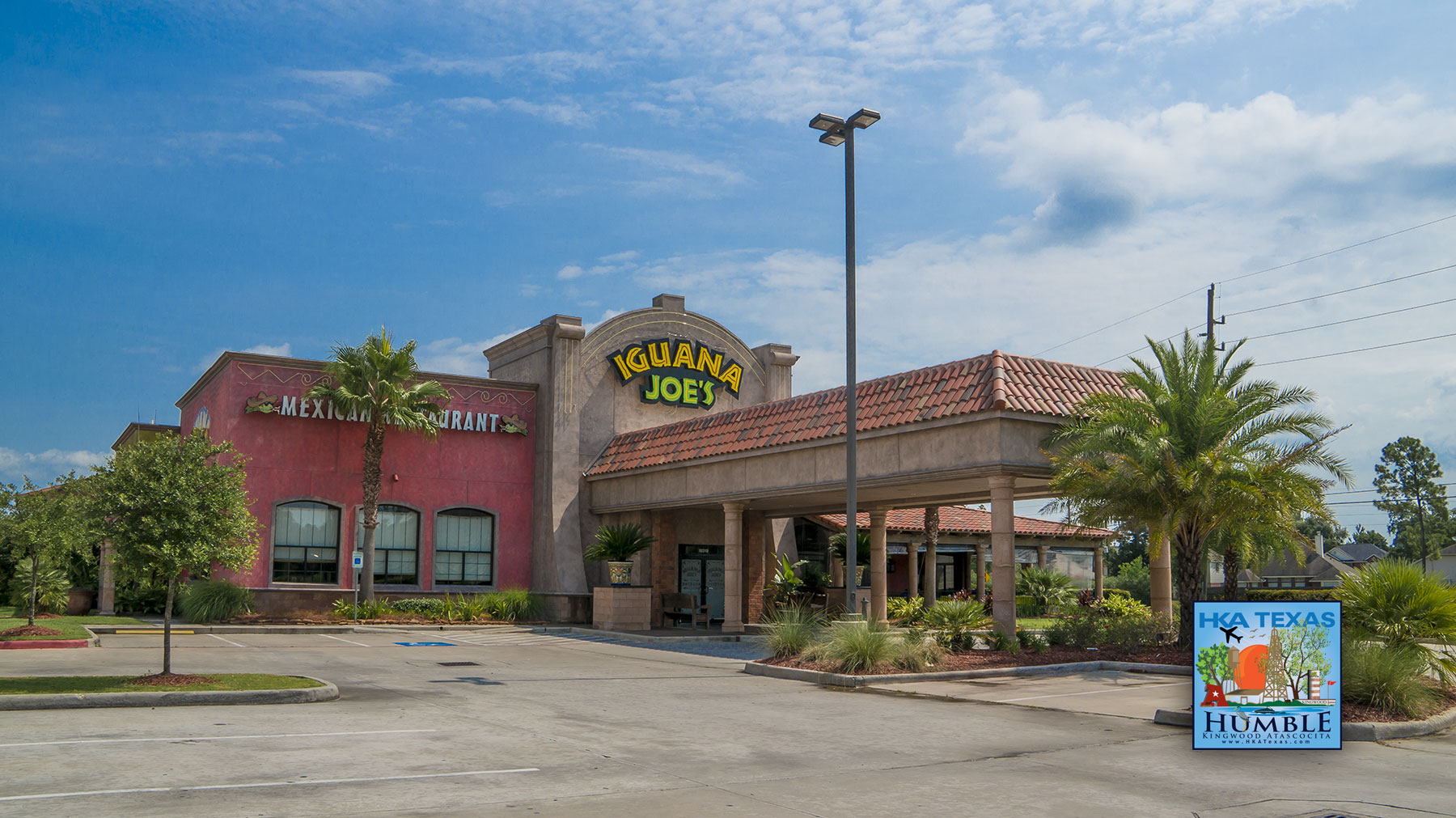 Lunchtime is over at Iguana Joe's in Atascocita