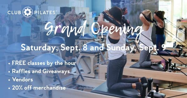 Club Pilates is now open in Kingwood - Free classes, vendors, raffles and  giveaways