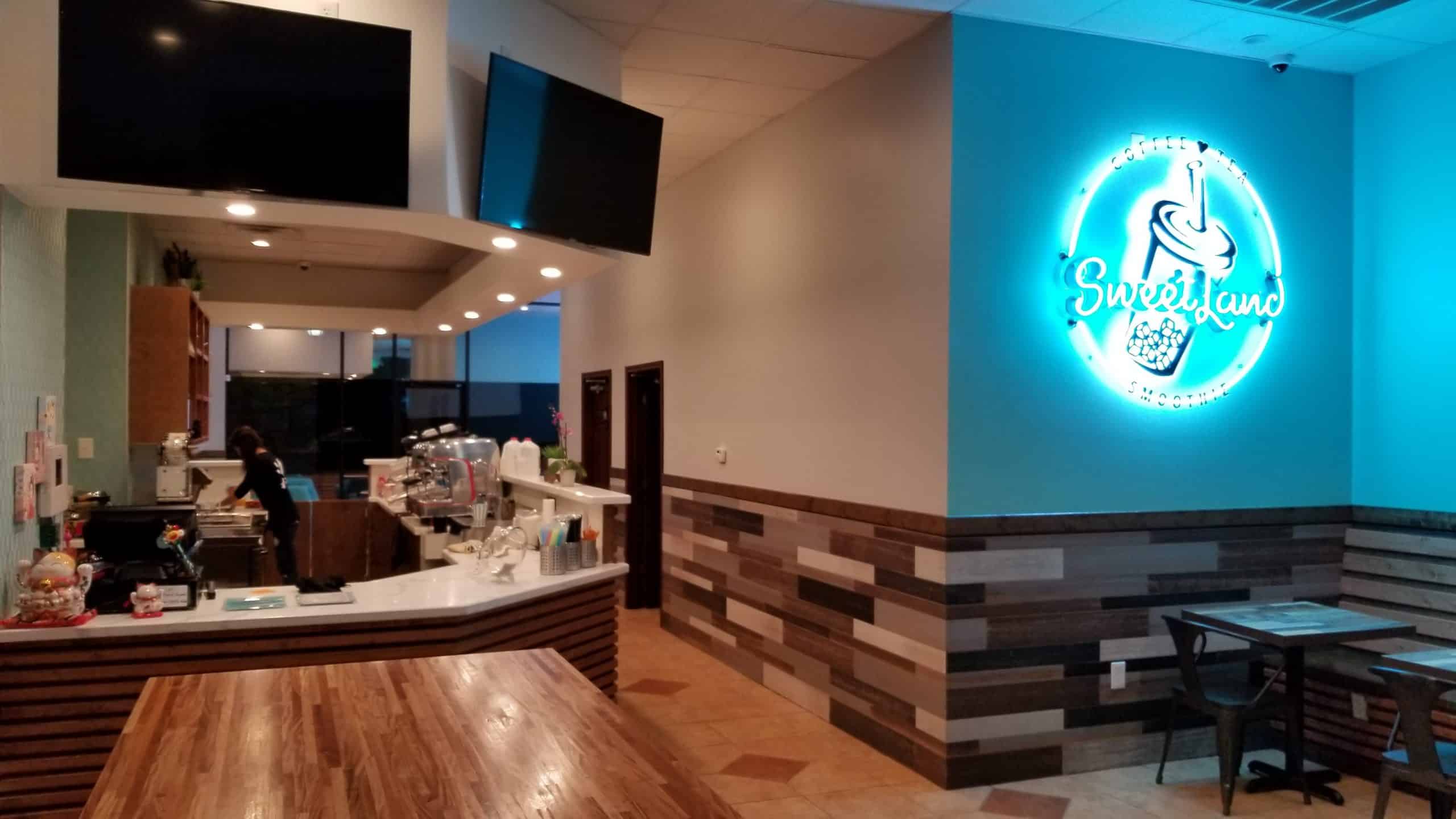 Sweetland Coffee Tea and Smoothies (and waffles) Atascocita HKA Texas