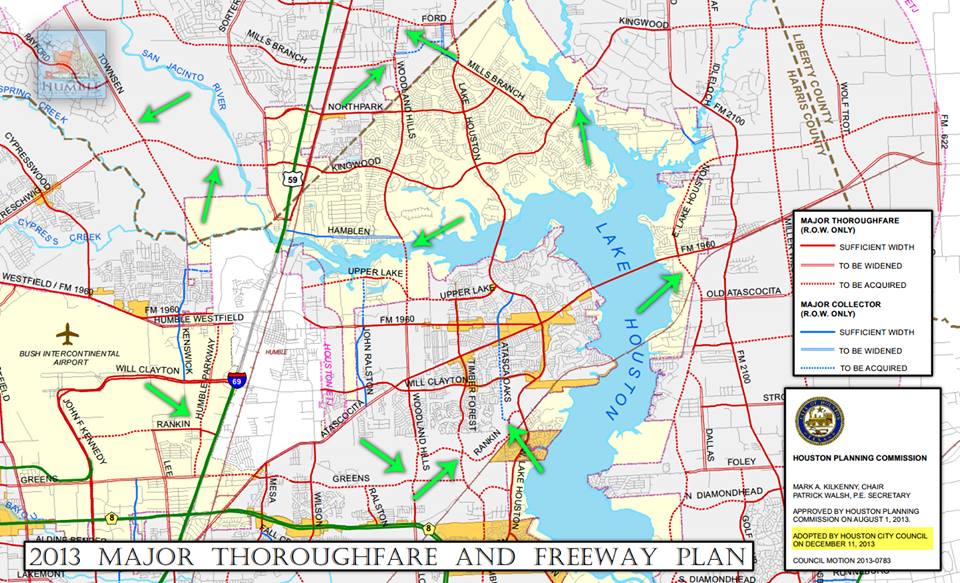 2013 Major thoroughfare and freeway plans
