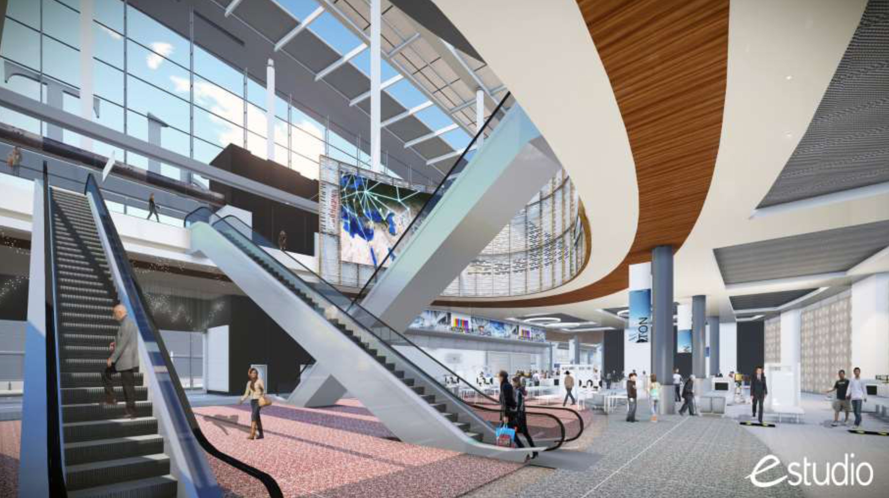Detailed plan to completely overhaul Terminal D at IAH