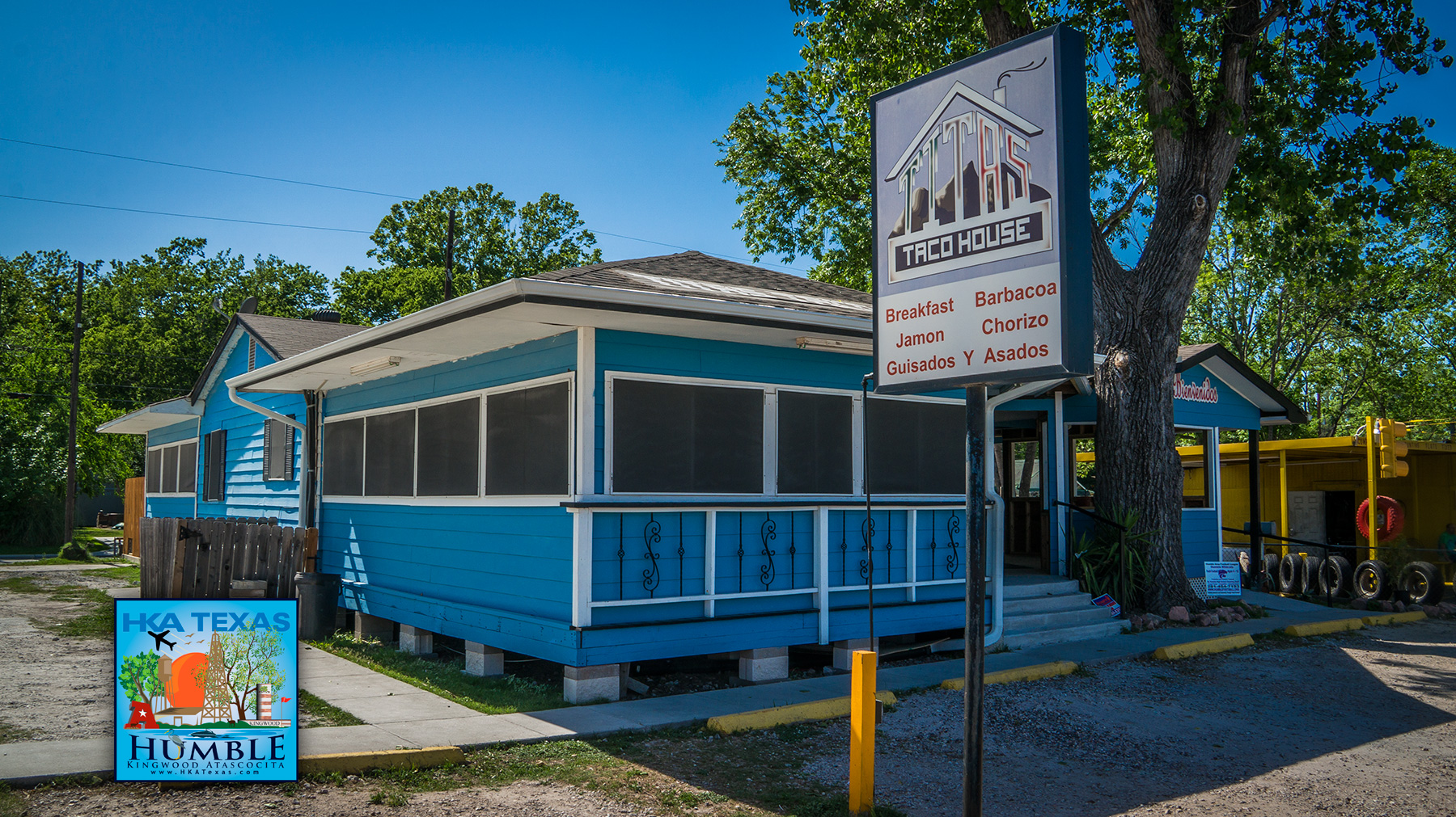 Titas Taco House on Wilson Rd in Humble