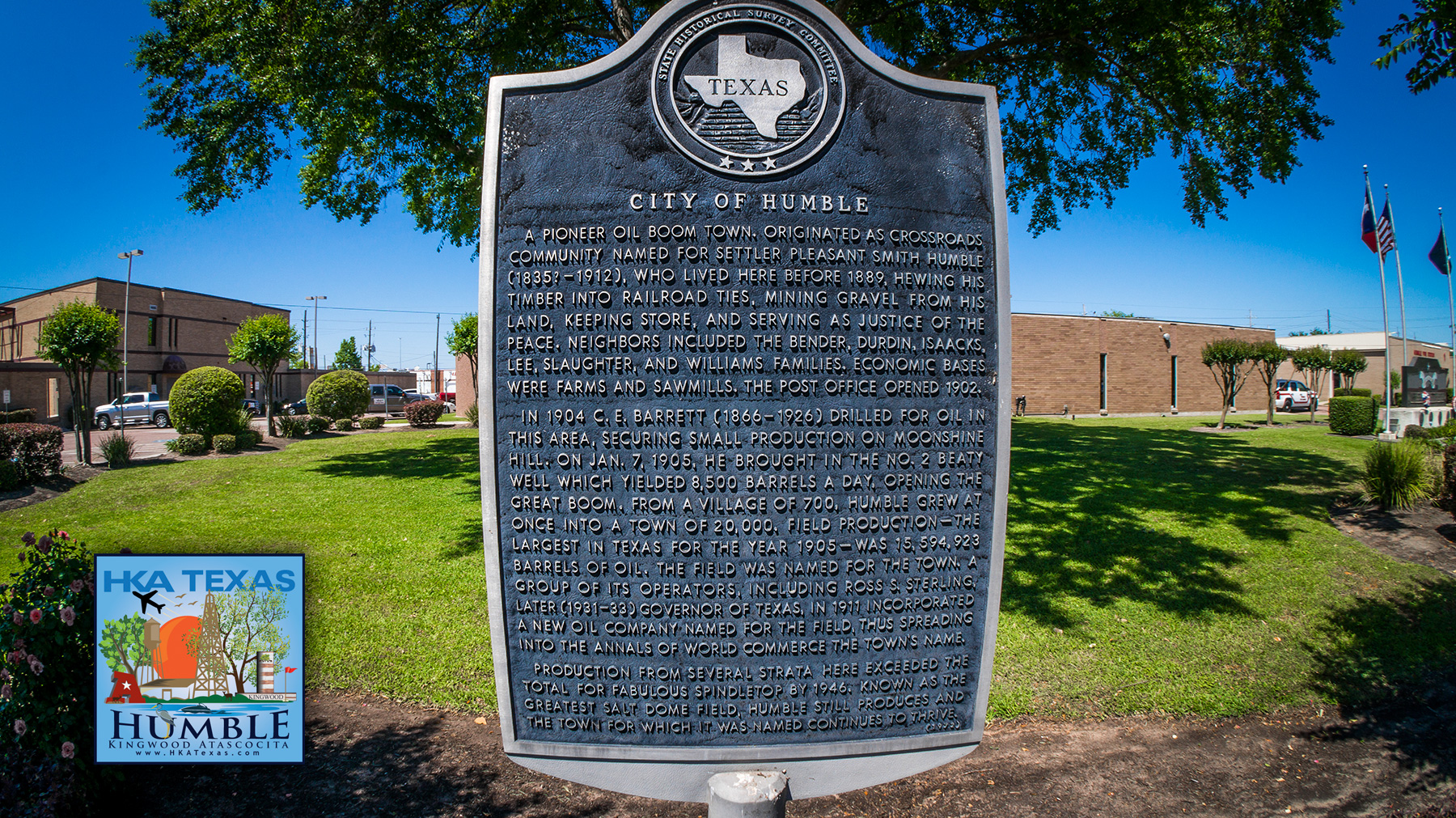 City of Humble Historical Marker