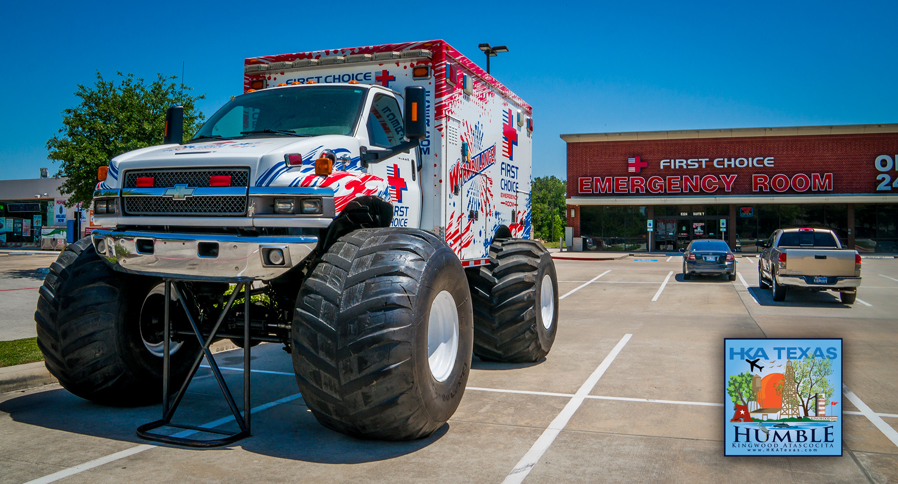 First Choice Emergency Room to host a community event with Whambulance and 96.5 in Atascocita on May 10, 2014