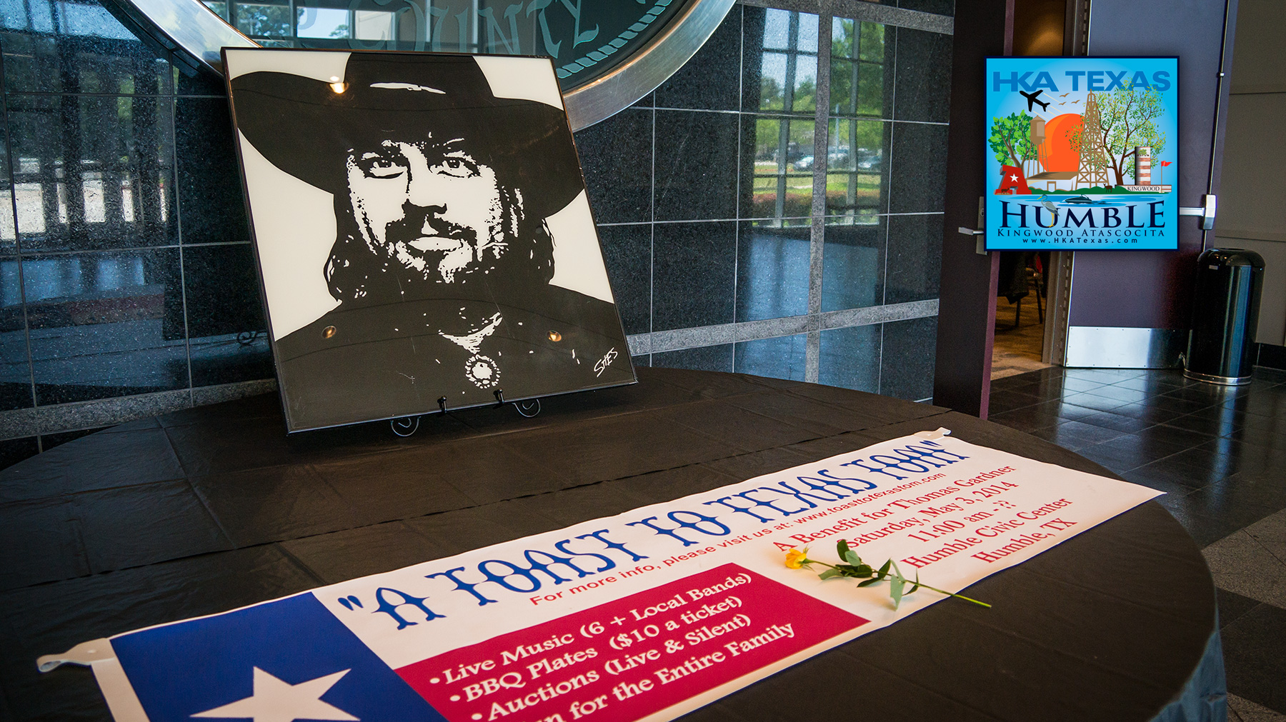 A good time was had by all at A Toast To Texas Tom at the Humble Civic Center
