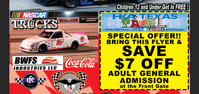 Houston Motorsports Park’s Memorial Powerfest May 24th – A special offer for HKA Texas!