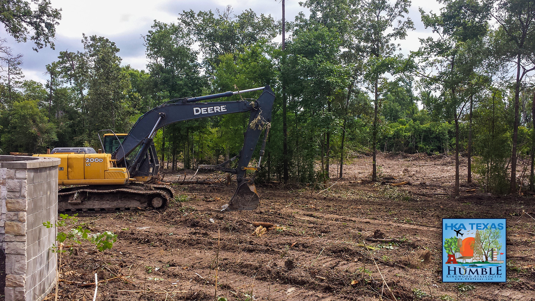 In Kingwood trees are coming down to make way for restaurants, shops, office towers & a holiday ice rink