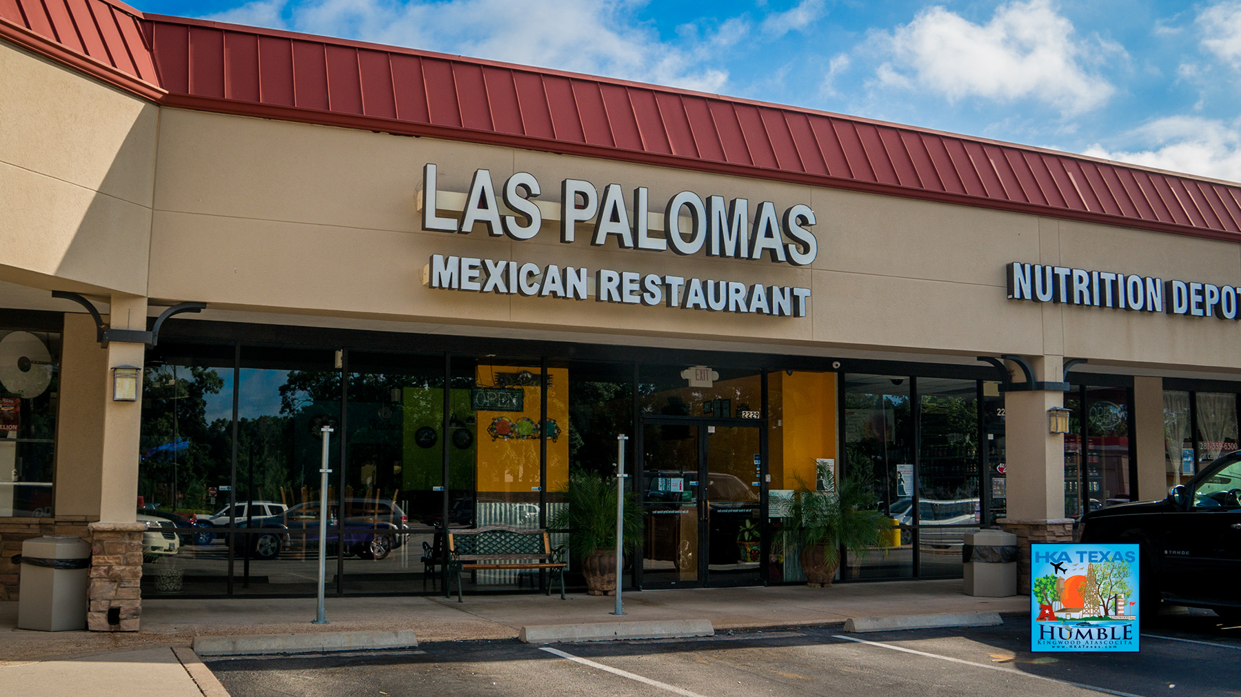 Las Palomas Mexican Restaurant is now open at is new location on Northpark Drive in Kingwood