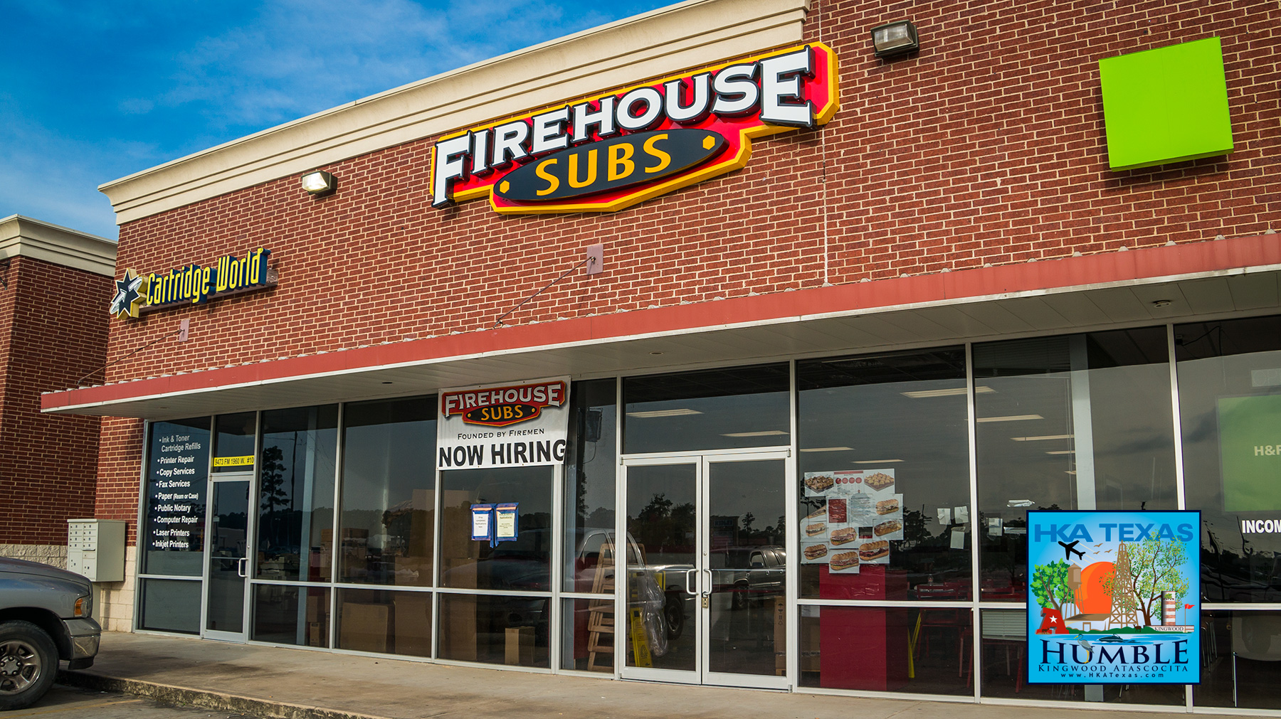 The new Firehouse Subs in Humble, Texas is now hiring – opening soon.