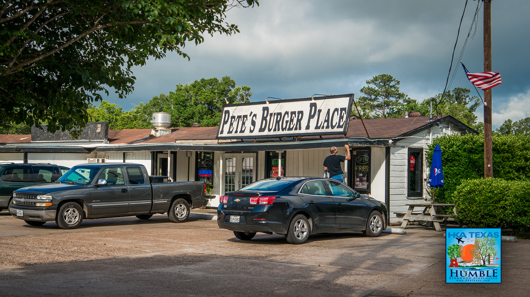 Pete’s Burger Place in Porter comes highly recommended.