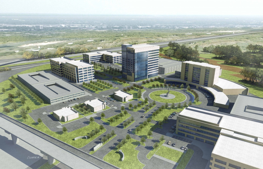 70-acre business park north of Kingwood, a hotel and conference facilities