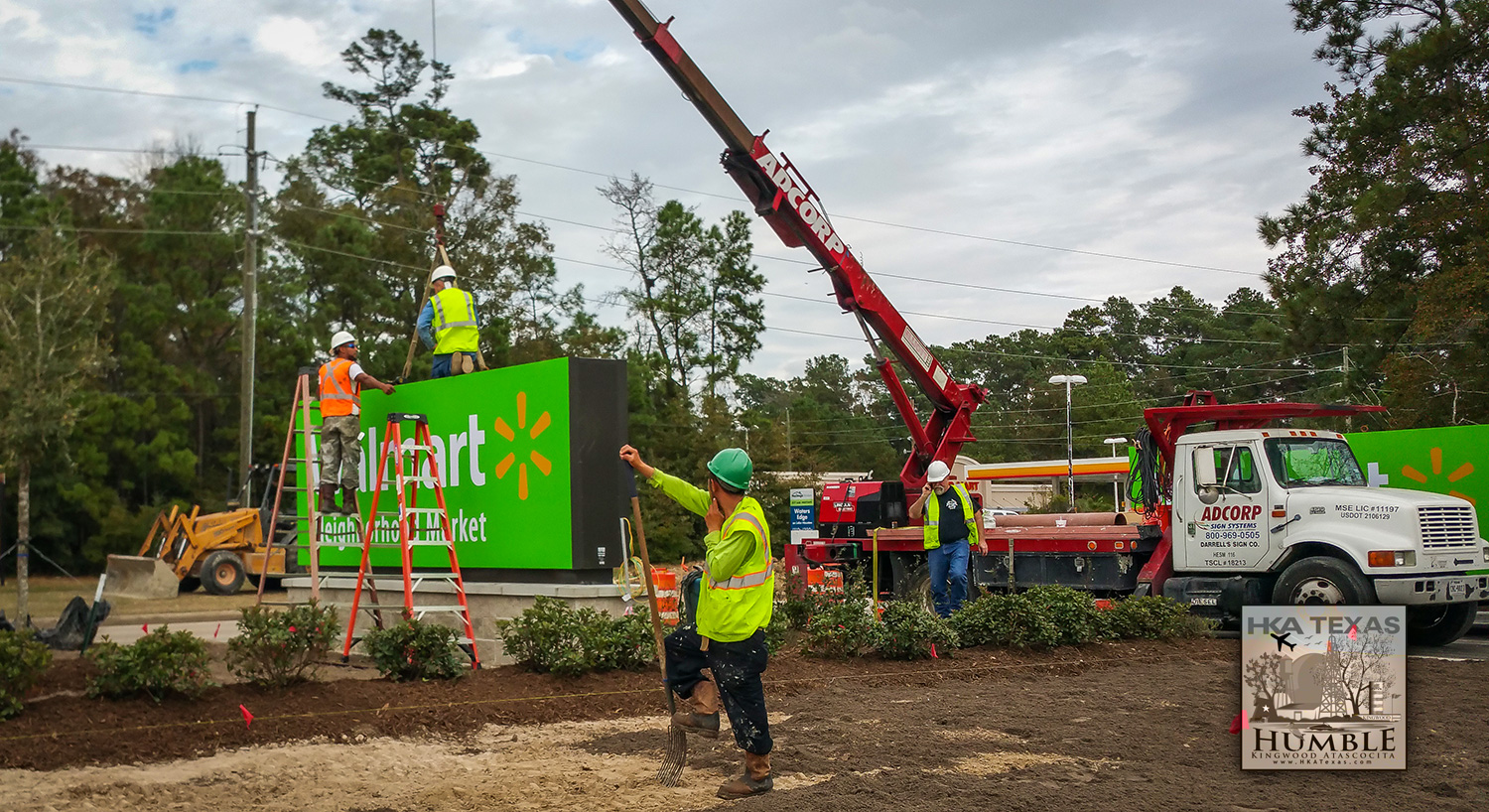 Atascocita’s new Walmart Neighborhood Market… One step closer