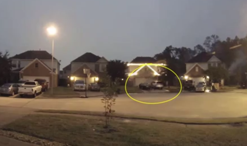 Security video shows man leaving home before fire breaks out in Atascocita