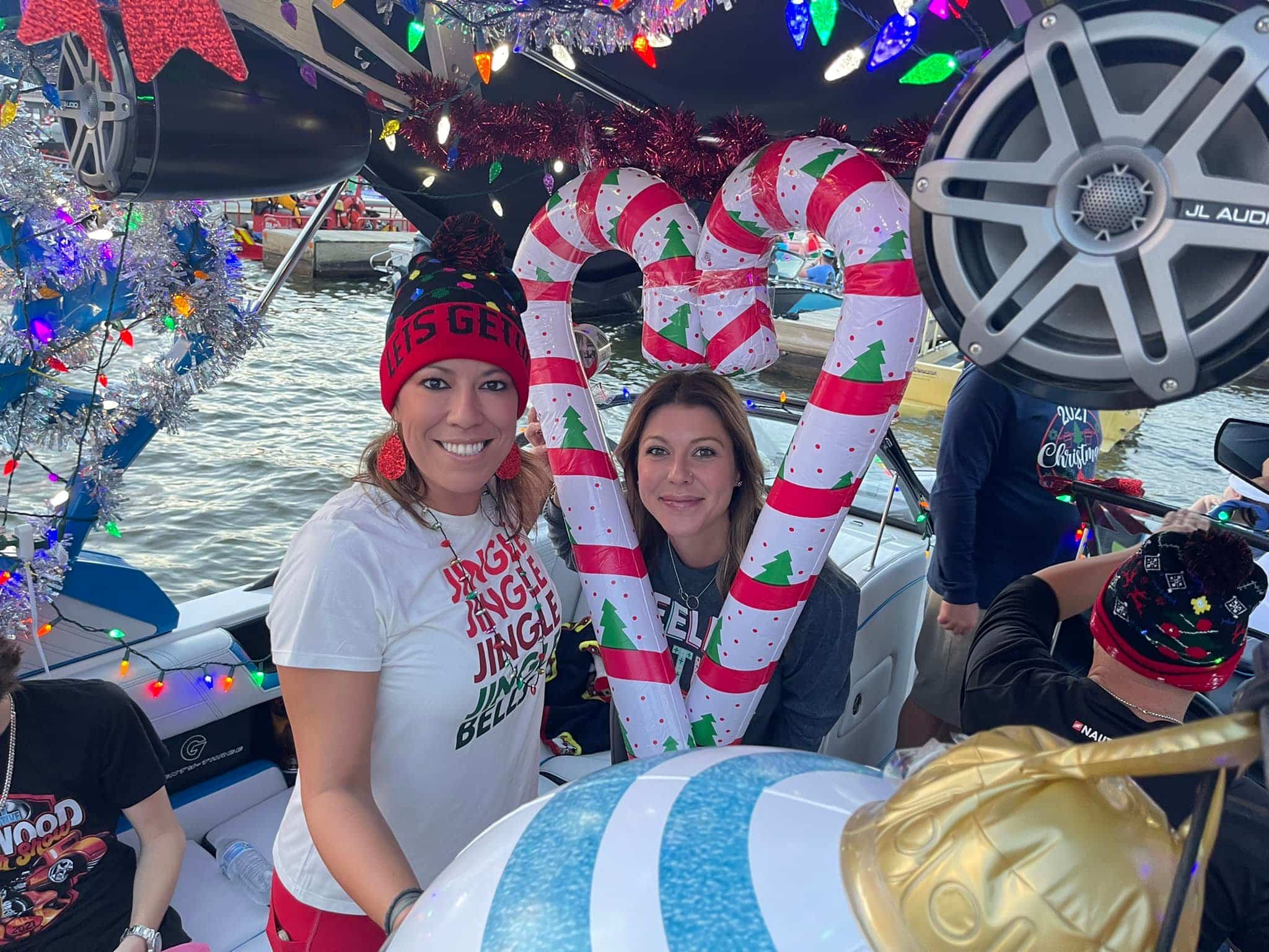 Christmas Boat Parade on Lake Houston 12-10-2022
