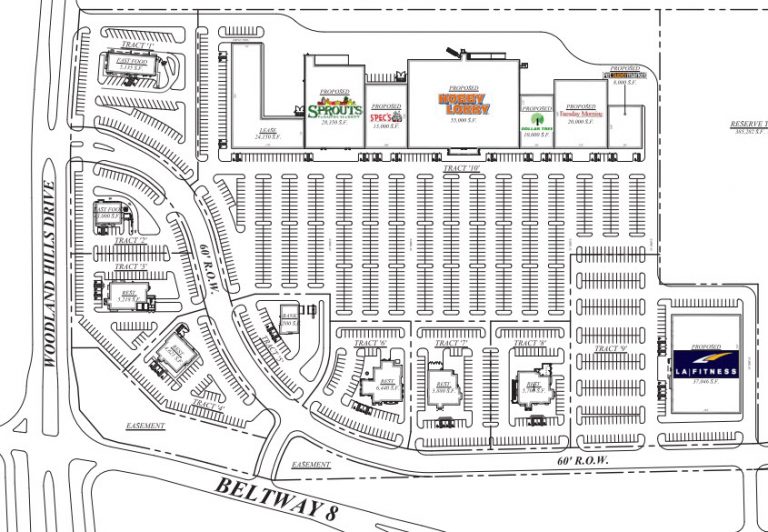 Woodland Hills Shopping Center proposed Sprouts, Hobby Lobby, Spec's
