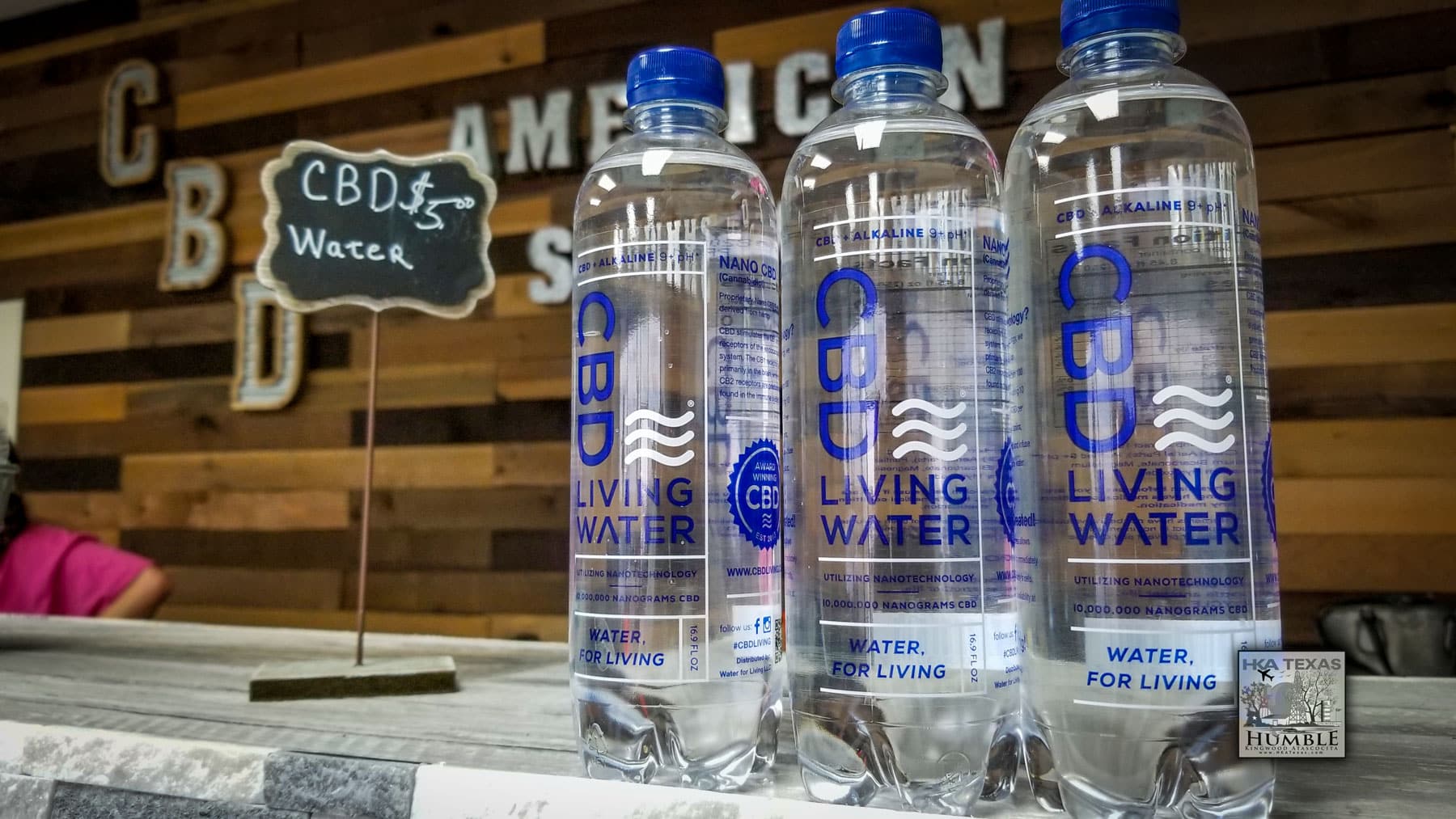 CBD water in Humble, Texas