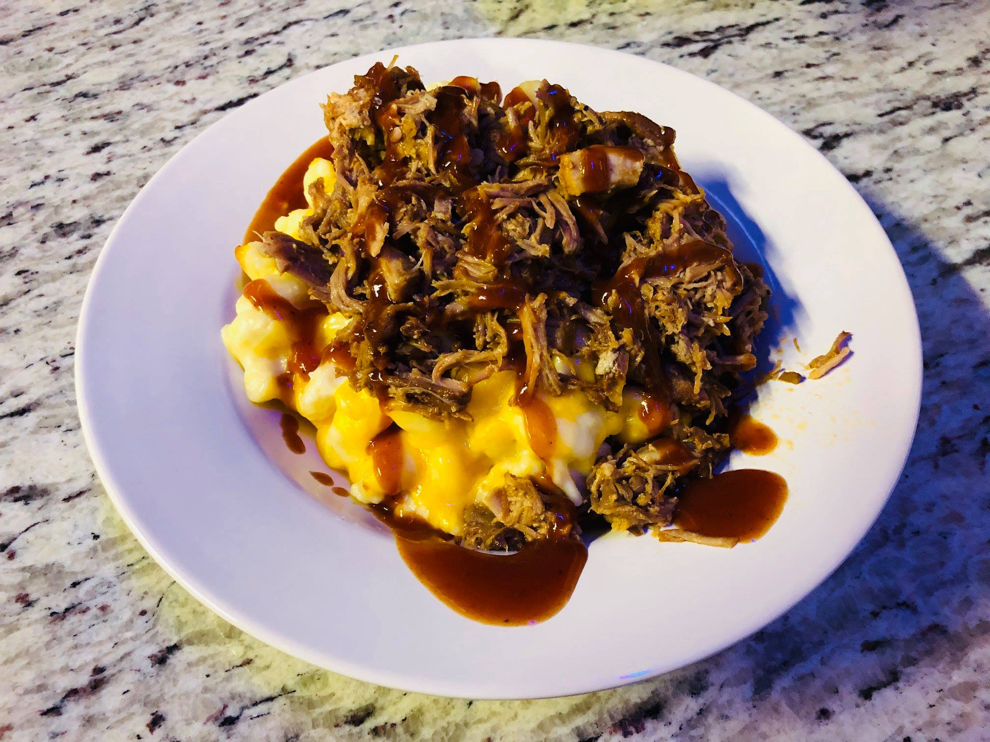 Pulled Pork Mac & Cheese