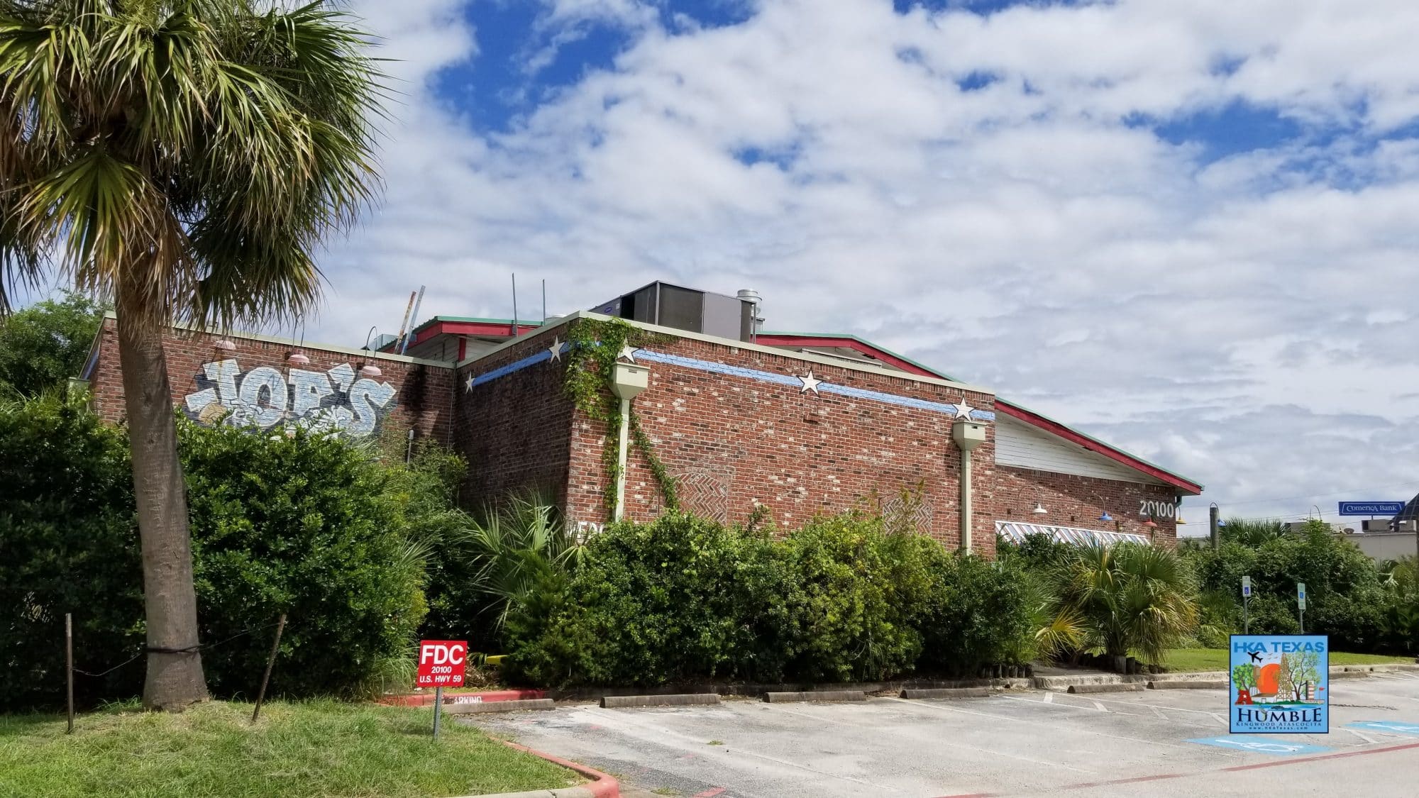 Joe's Crab shack - closed