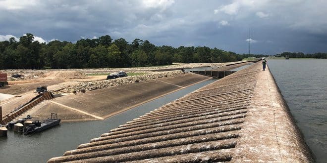 Lake Houston Dam - Photo Credit - Coastal Water Authority